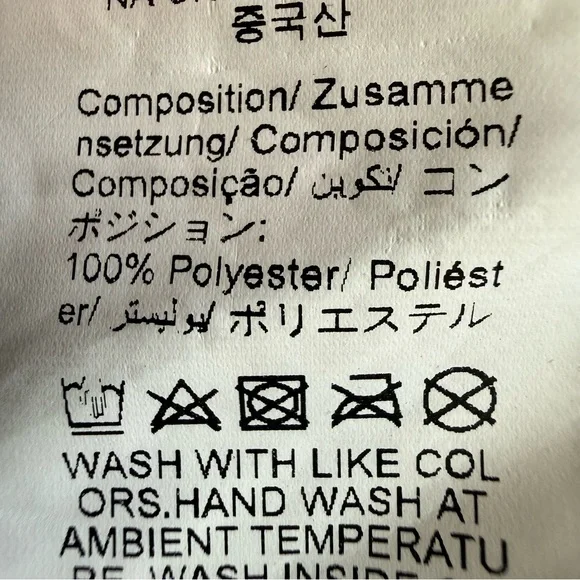 ✨ SHEIN Navy & White Geometric Print Blouse – Size Small ✨ - Picture 8 of 9